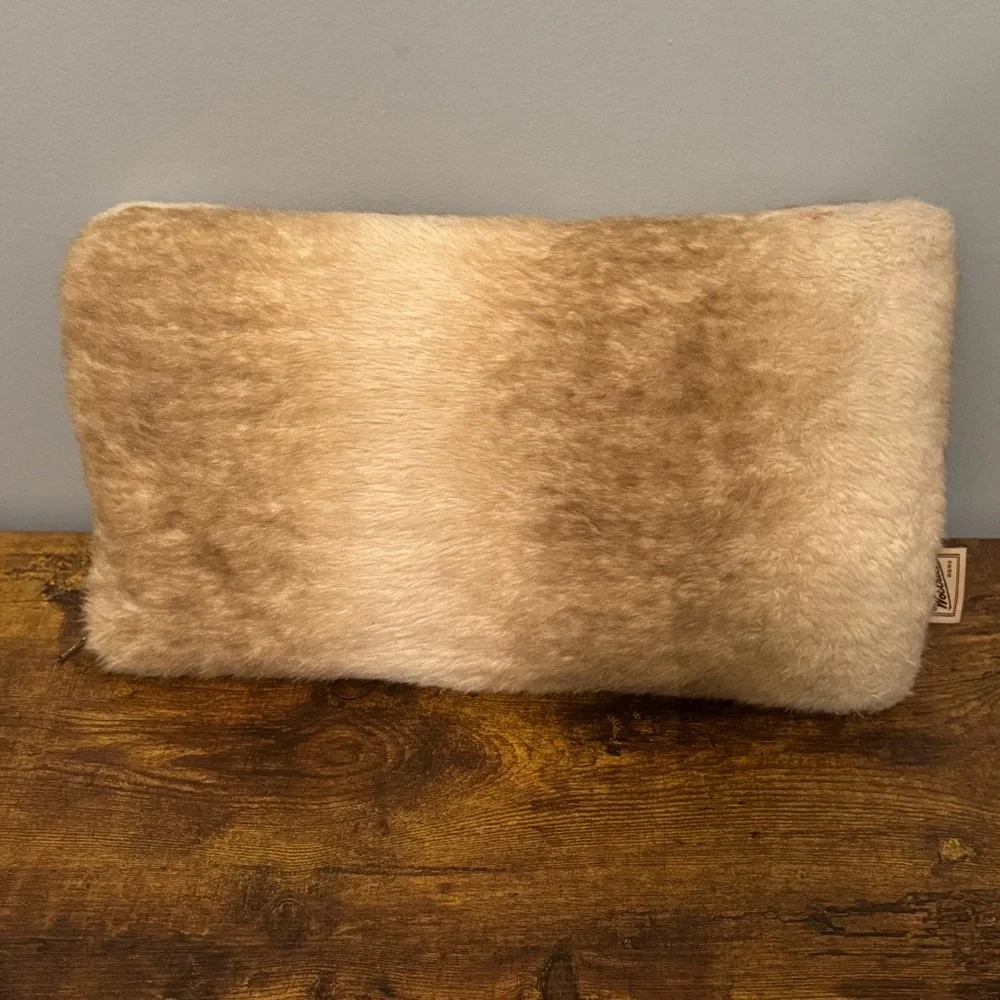 Woolrich Home Faux Fur Lodge Throw Pillow‎ Zippered Cover With Insert